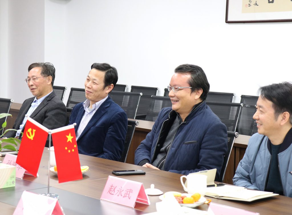 浙江省軌道交通建設與管理協會趙彥年會長一行蒞臨公司考察調研