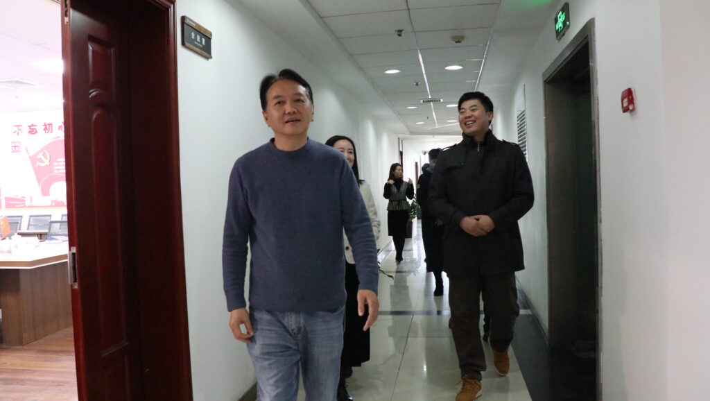 資訊動(dòng)態(tài) | 金華市建設(shè)工程招投標(biāo)與造價(jià)管理站、金華市建設(shè)工程造價(jià)管理協(xié)會(huì)領(lǐng)導(dǎo)蒞臨科信調(diào)研指導(dǎo)